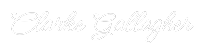 Custom Neon: Clarke Gallag...