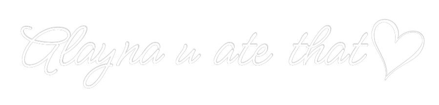 Custom Neon: Alayna u ate ...