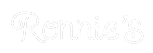 Custom Neon: Ronnie's