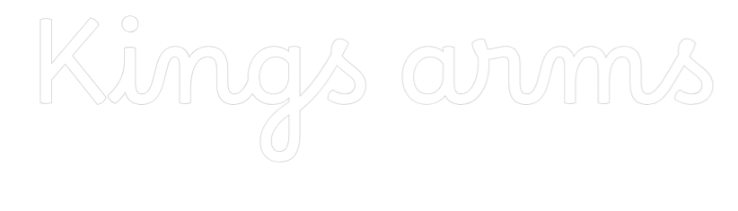 Custom Neon: Kings arms