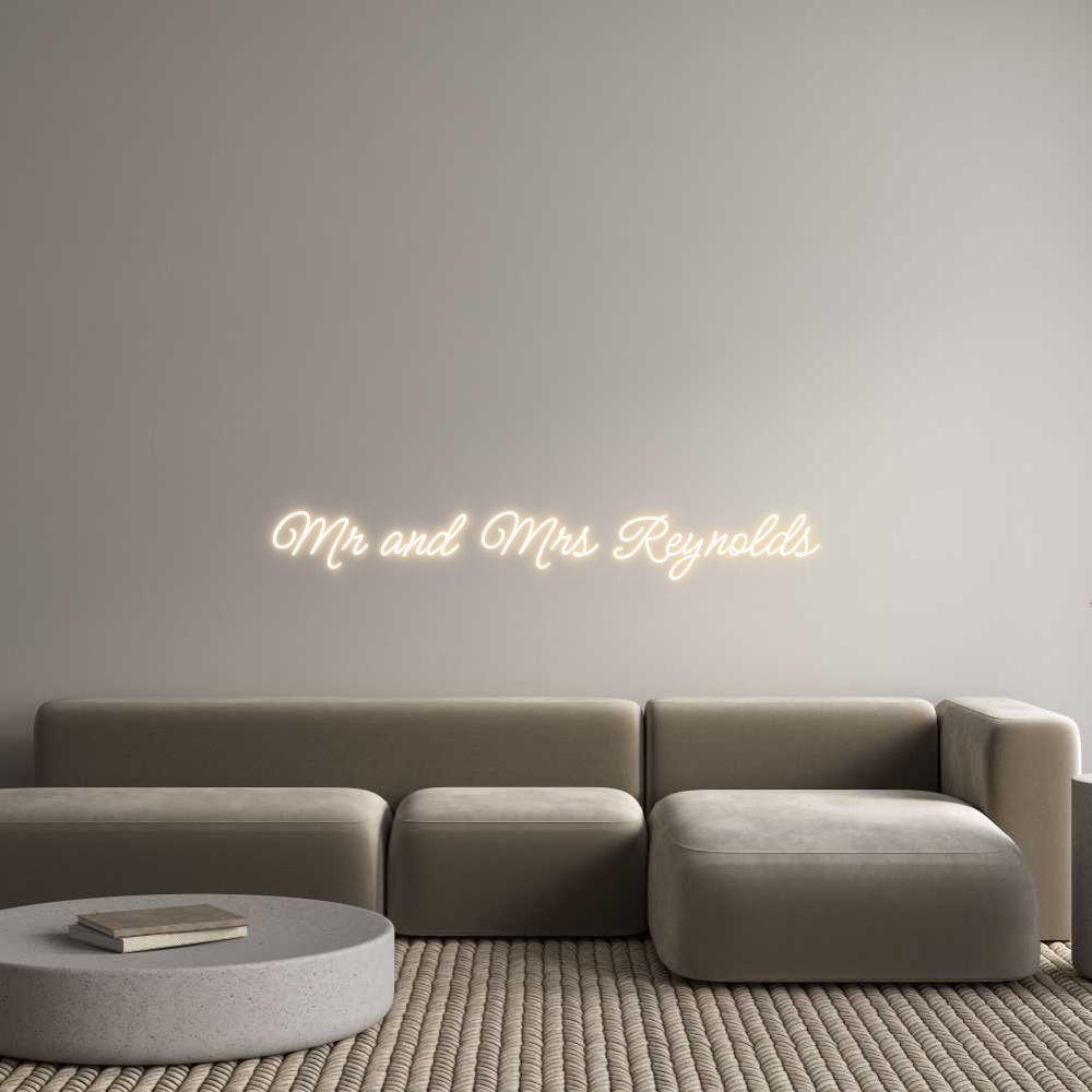 Custom Neon: Mr and Mrs Re...
