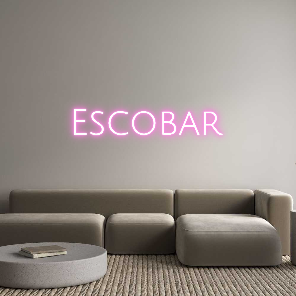 Custom Neon: Escobar