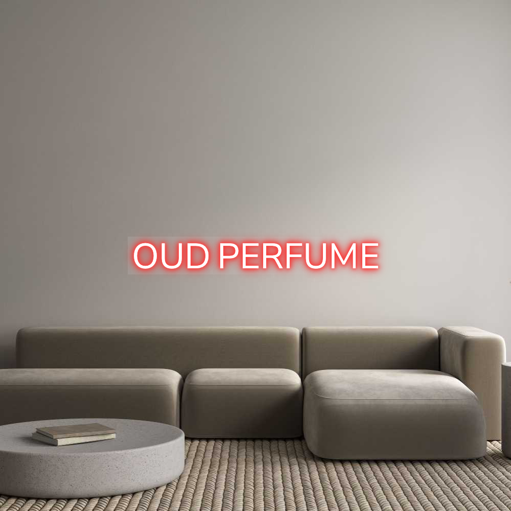 Custom Neon: OUD PERFUME