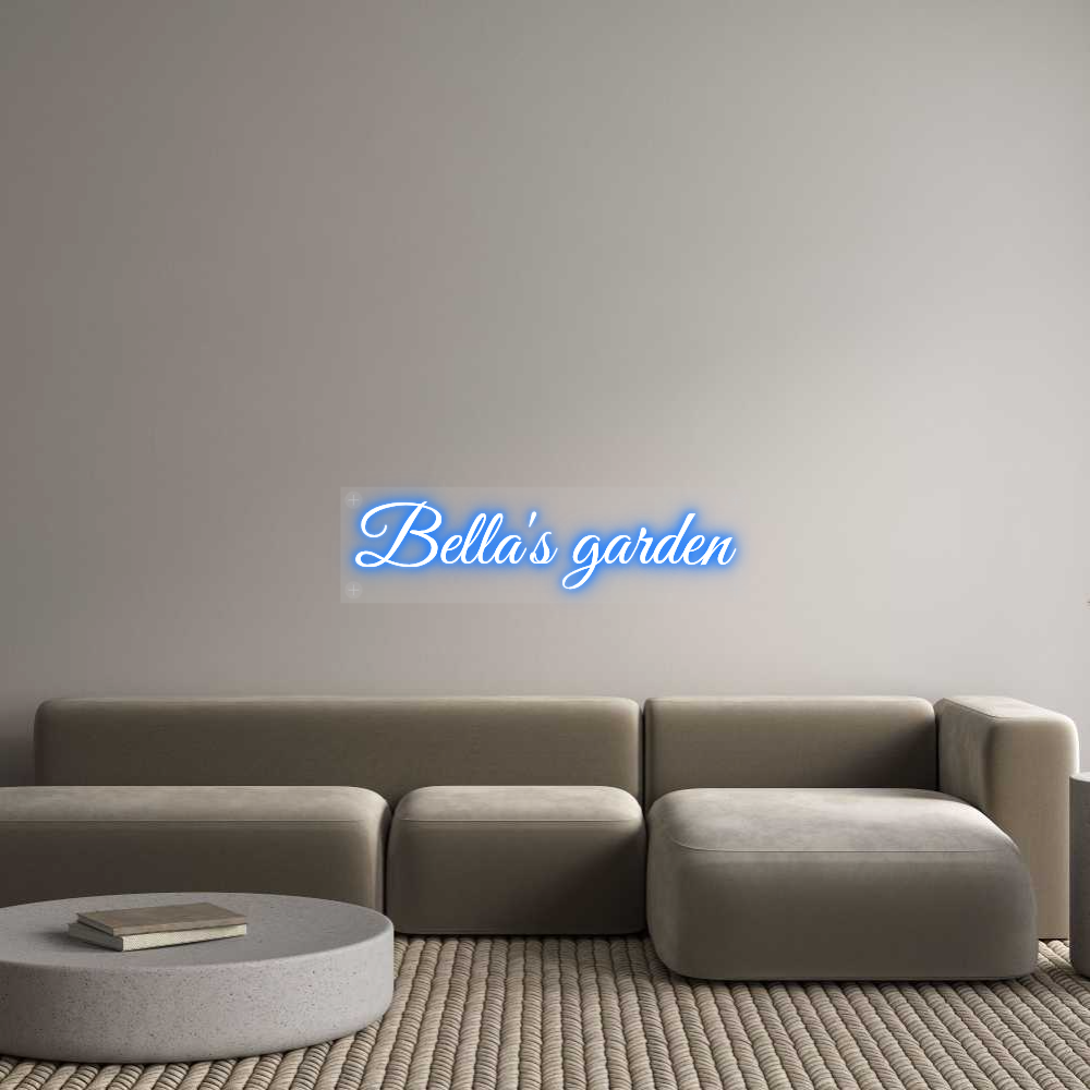 Custom Neon: Bella's garden
