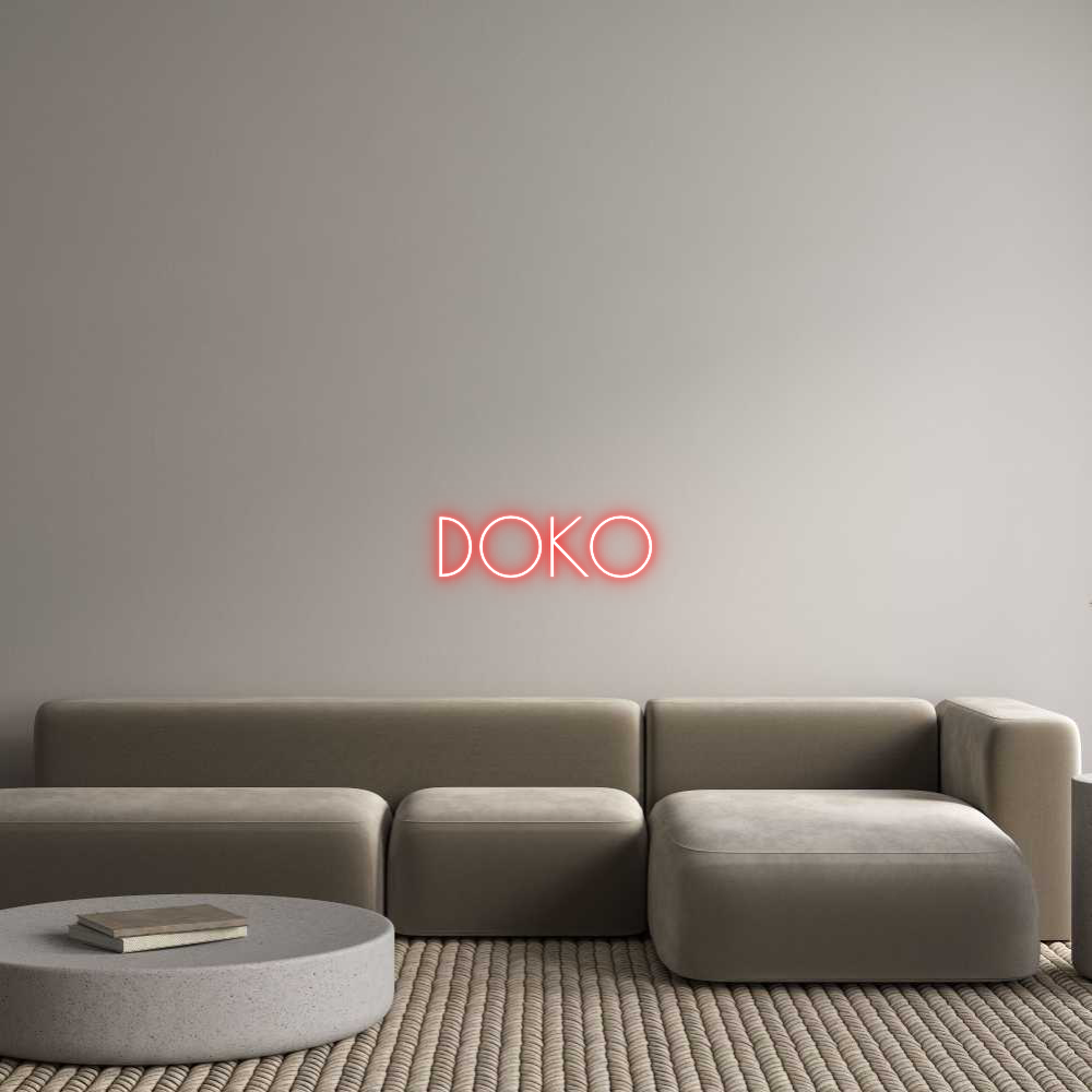 Custom Neon: DOKO