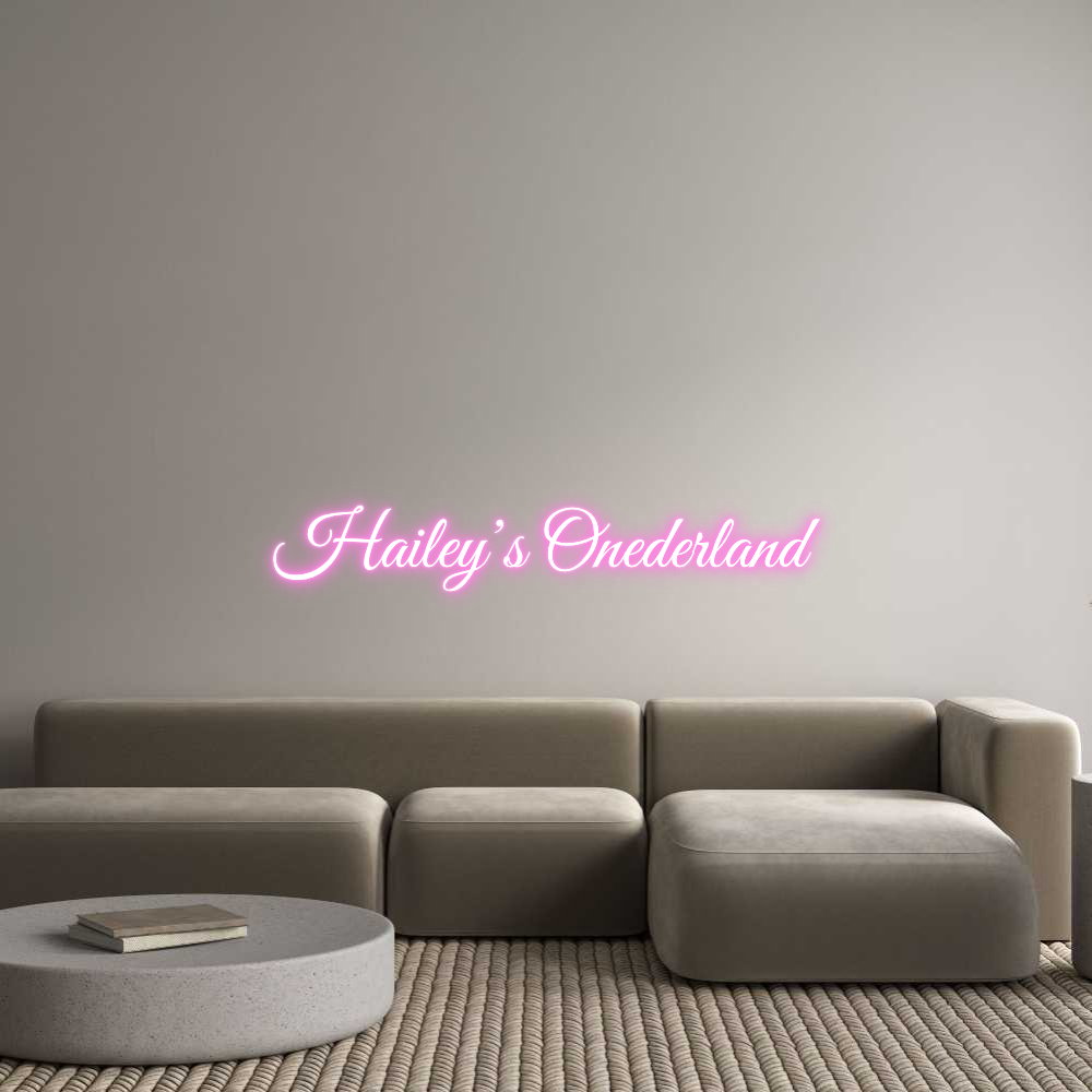 Custom Neon: Hailey’s Oned...